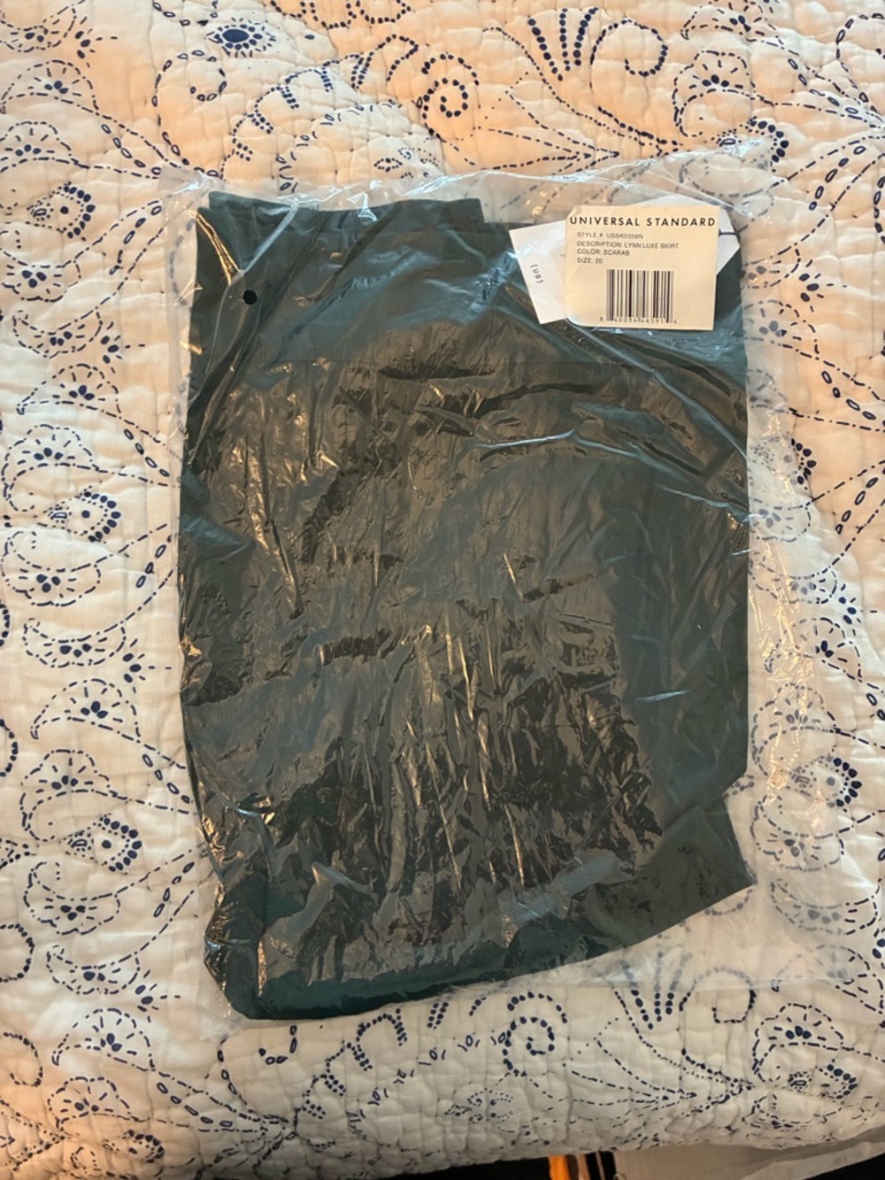 Universal Standard Scarab Lynn Luxe Skirt - NWT - size 20